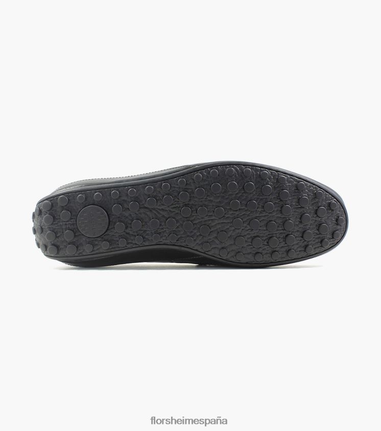 mocasines venecianos con puntera de acelerador Florsheim hombres LPVB4P105 calzado negro - Imagen 3