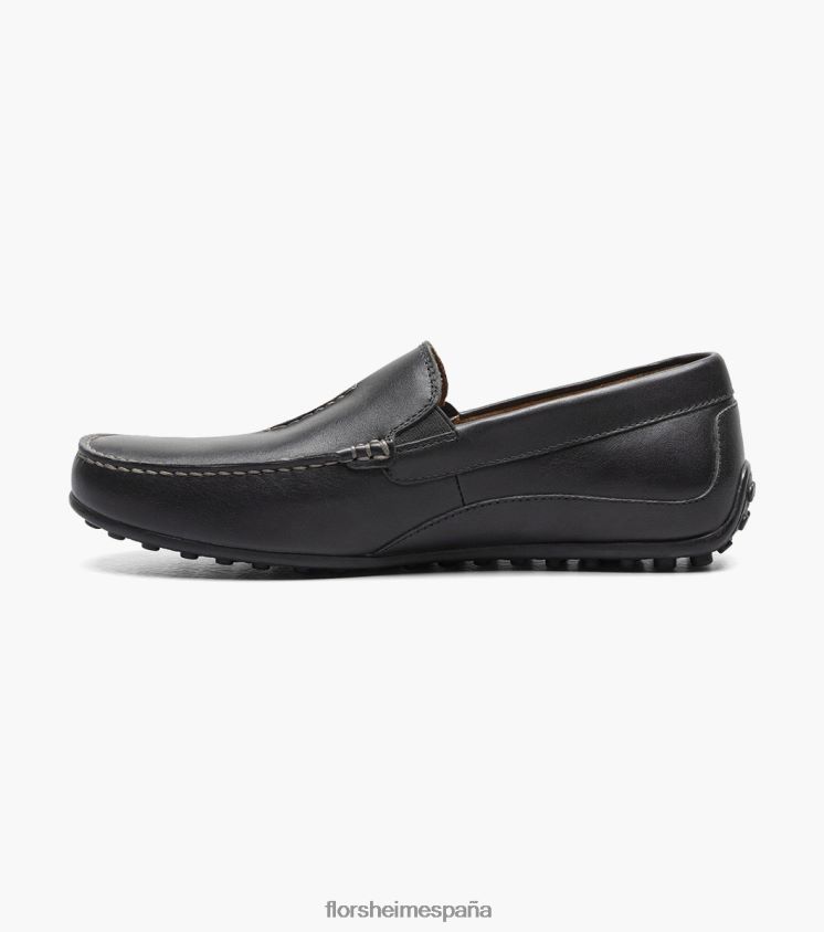 mocasines venecianos con puntera de acelerador Florsheim hombres LPVB4P105 calzado negro - Imagen 5
