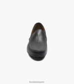 mocasines venecianos con puntera de acelerador Florsheim hombres LPVB4P105 calzado negro - Imagen 6