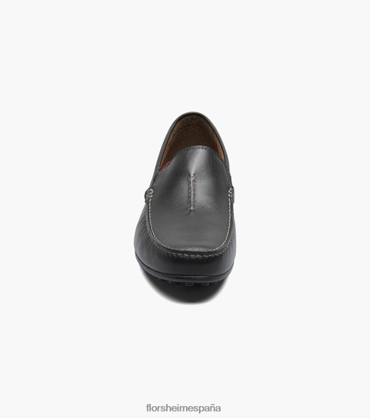 mocasines venecianos con puntera de acelerador Florsheim hombres LPVB4P105 calzado negro - Imagen 6