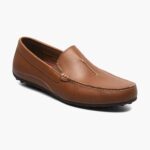 mocasines venecianos con puntera de acelerador Florsheim hombres LPVB4P106 calzado bronceado silla de montar