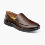 mocasines venecianos con puntera de mocasín en el centro Florsheim hombres LPVB4P64 calzado marrón ch