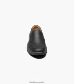 mocasines venecianos con puntera de mocasín en el centro Florsheim hombres LPVB4P65 calzado negro - Imagen 6
