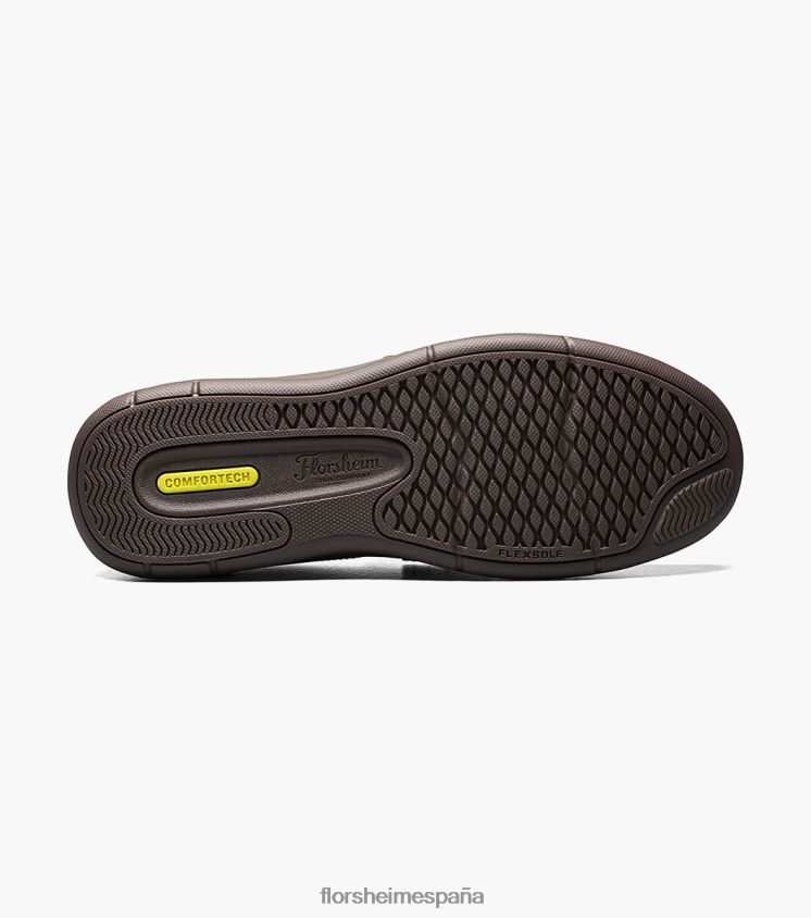 mocasines venecianos con puntera de mocasín en el centro Florsheim hombres LPVB4P66 calzado coñac - Imagen 3