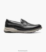 mocasines venecianos frenzi moc toe Florsheim hombres LPVB4P47 calzado negro - Imagen 2