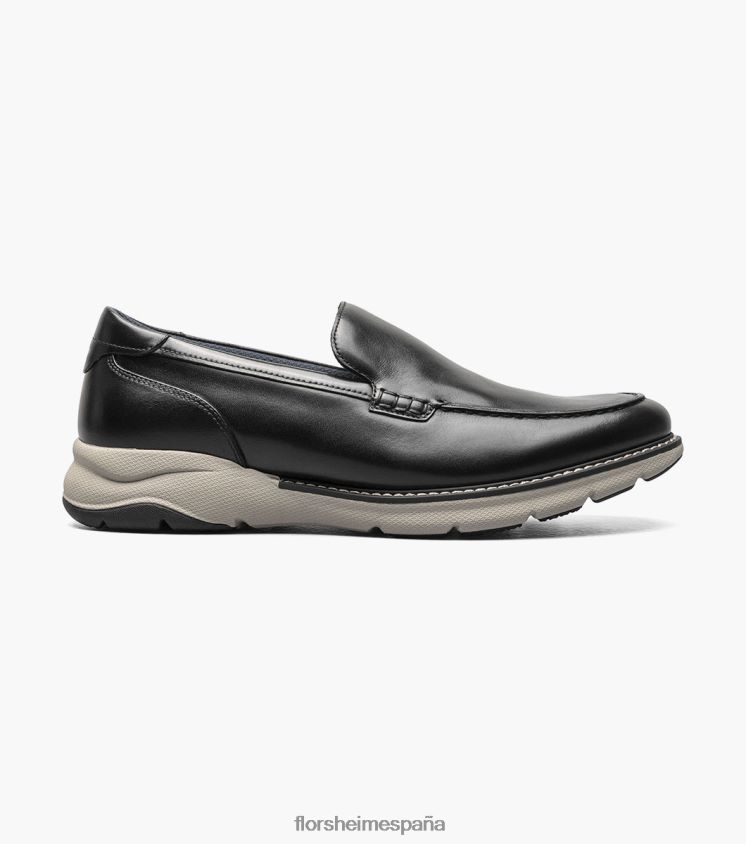 mocasines venecianos frenzi moc toe Florsheim hombres LPVB4P47 calzado negro - Imagen 2