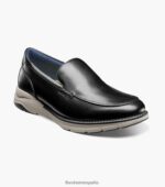 mocasines venecianos frenzi moc toe Florsheim hombres LPVB4P47 calzado negro