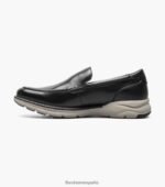 mocasines venecianos frenzi moc toe Florsheim hombres LPVB4P47 calzado negro - Imagen 5