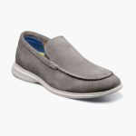 mocasines venecianos hamptons moc toe Florsheim hombres LPVB4P1 calzado ante gris