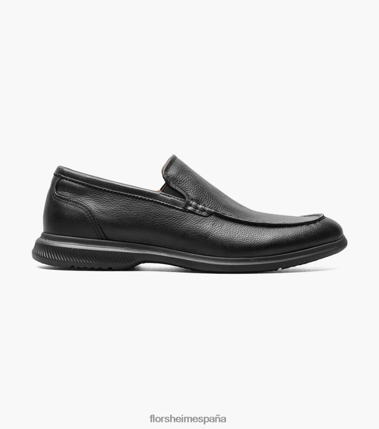 mocasines venecianos hamptons moc toe Florsheim hombres LPVB4P2 calzado negro - Imagen 2
