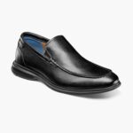 mocasines venecianos hamptons moc toe Florsheim hombres LPVB4P2 calzado negro