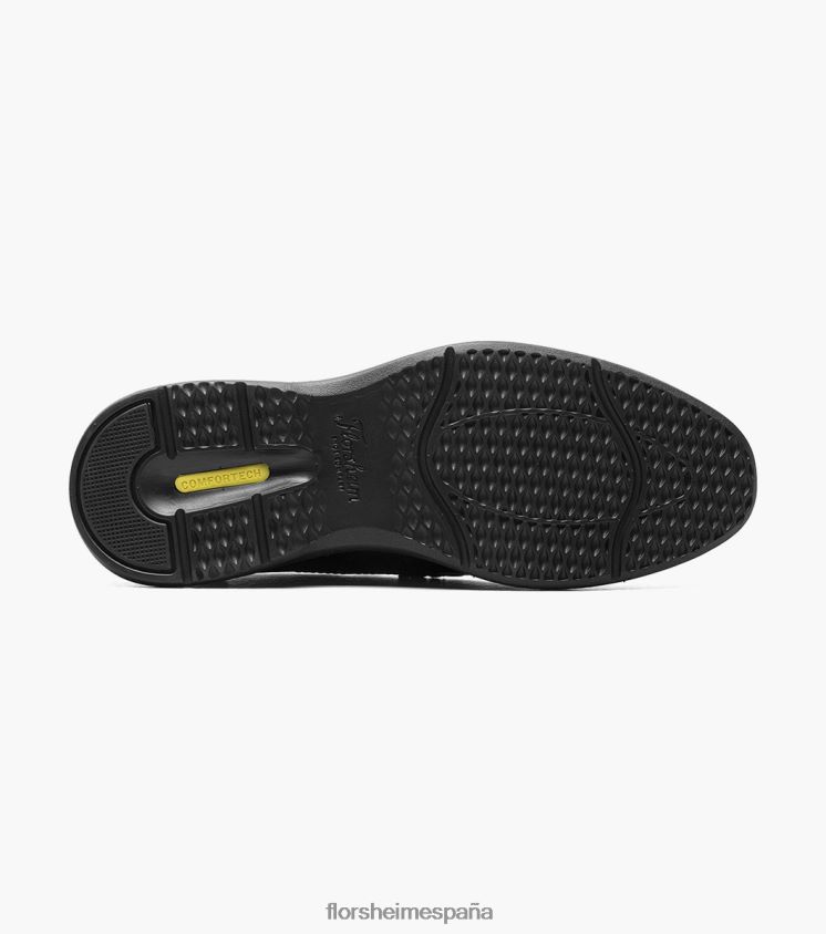mocasines venecianos hamptons moc toe Florsheim hombres LPVB4P2 calzado negro - Imagen 3