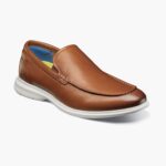 mocasines venecianos hamptons moc toe Florsheim hombres LPVB4P3 calzado coñac
