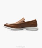 mocasines venecianos hamptons moc toe Florsheim hombres LPVB4P3 calzado coñac - Imagen 5