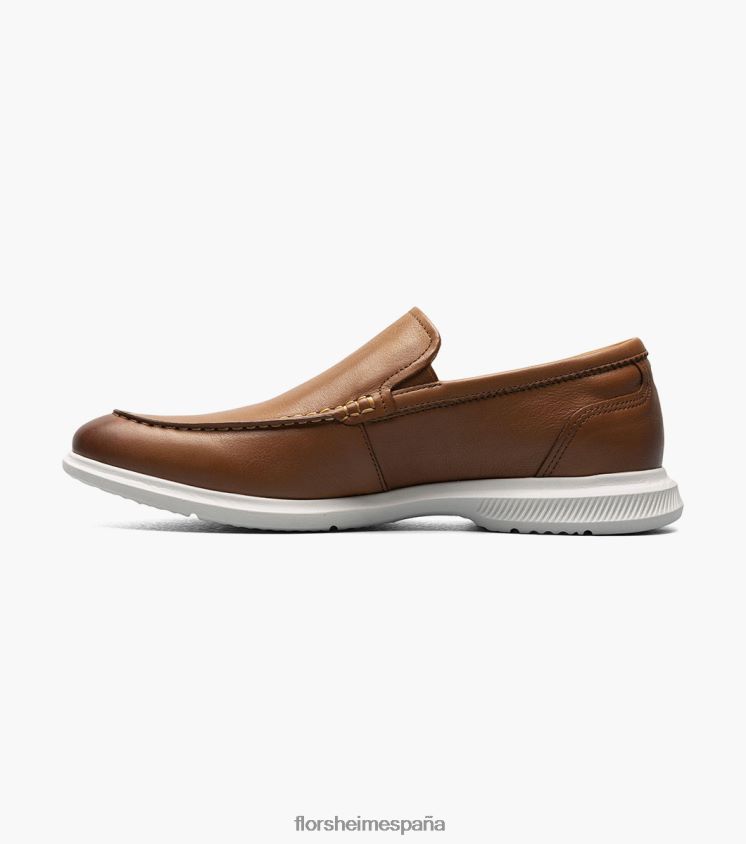 mocasines venecianos hamptons moc toe Florsheim hombres LPVB4P3 calzado coñac - Imagen 5