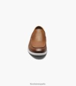 mocasines venecianos hamptons moc toe Florsheim hombres LPVB4P3 calzado coñac - Imagen 6