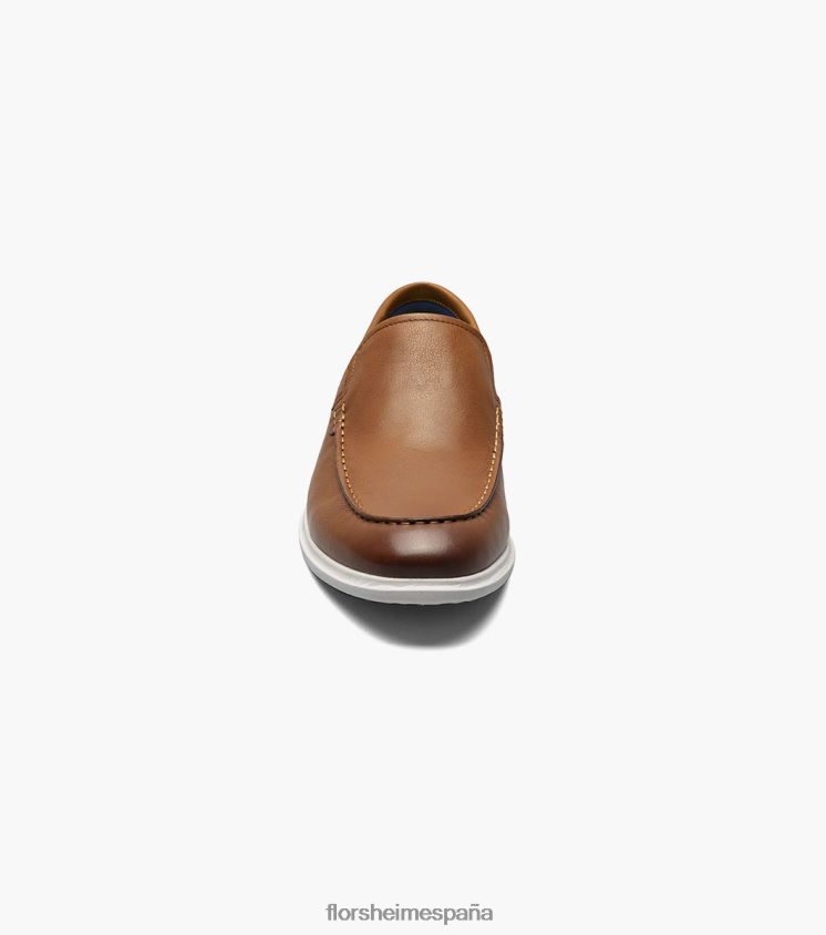 mocasines venecianos hamptons moc toe Florsheim hombres LPVB4P3 calzado coñac - Imagen 6