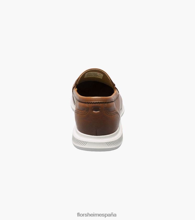 mocasines venecianos hamptons moc toe Florsheim hombres LPVB4P3 calzado coñac - Imagen 7