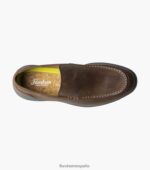 mocasines venecianos hamptons moc toe Florsheim hombres LPVB4P4 calzado marrón ch - Imagen 4