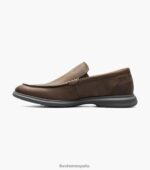 mocasines venecianos hamptons moc toe Florsheim hombres LPVB4P4 calzado marrón ch - Imagen 5