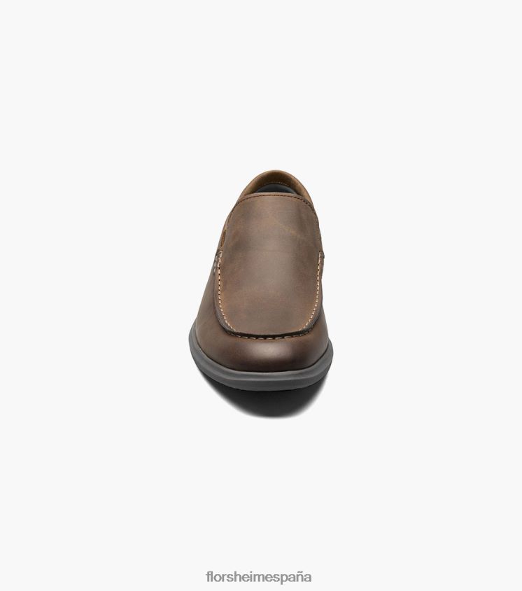 mocasines venecianos hamptons moc toe Florsheim hombres LPVB4P4 calzado marrón ch - Imagen 6