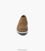 mocasines venecianos hamptons moc toe Florsheim hombres LPVB4P5 calzado gamuza bronceada - Imagen 6