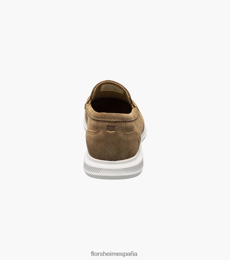mocasines venecianos hamptons moc toe Florsheim hombres LPVB4P5 calzado gamuza bronceada - Imagen 7
