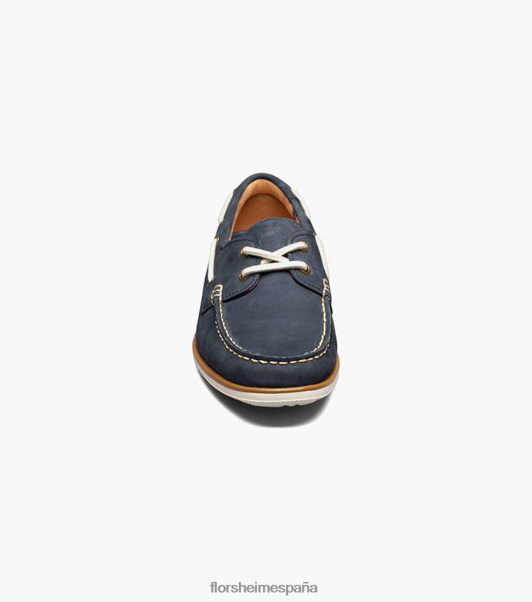 náutico atlántico con puntera de mocasín Florsheim hombres LPVB4P324 calzado Armada - Imagen 6
