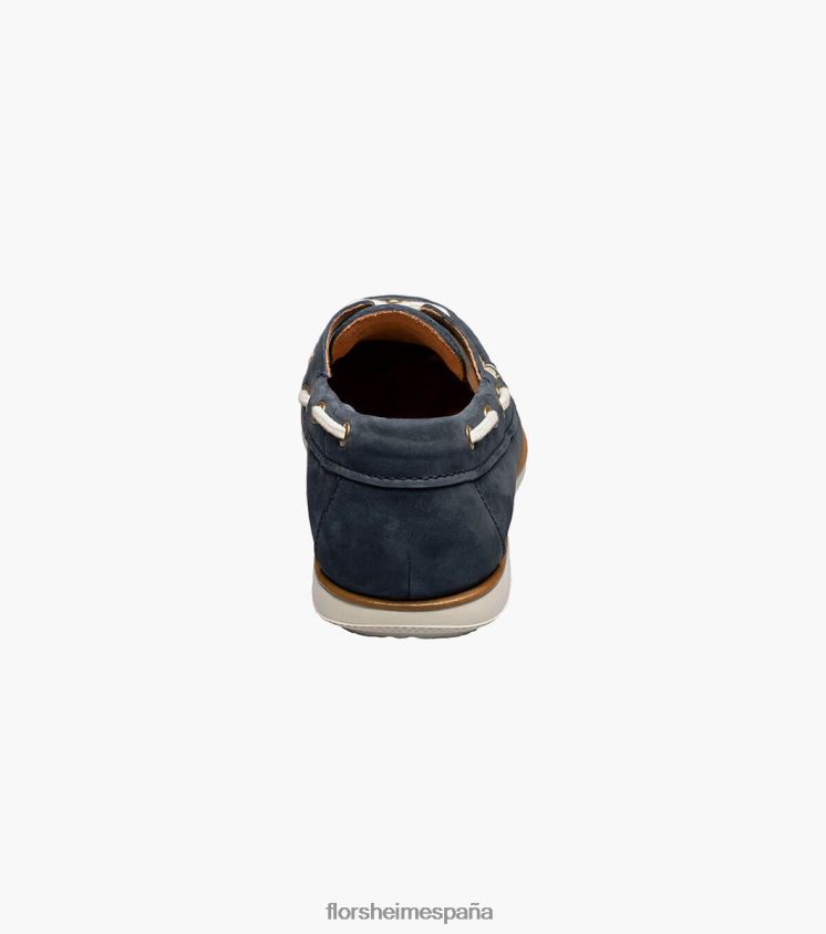 náutico atlántico con puntera de mocasín Florsheim hombres LPVB4P324 calzado Armada - Imagen 7