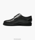 noble puntera lisa oxford Florsheim hombres LPVB4P228 calzado negro - Imagen 5