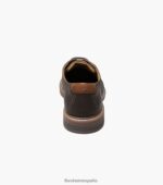 norwalk puntera lisa oxford Florsheim hombres LPVB4P82 calzado marrón ch - Imagen 7