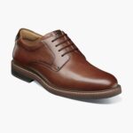 norwalk puntera lisa oxford Florsheim hombres LPVB4P83 calzado coñac caído