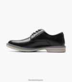 norwalk puntera lisa oxford Florsheim hombres LPVB4P84 calzado negro - Imagen 5