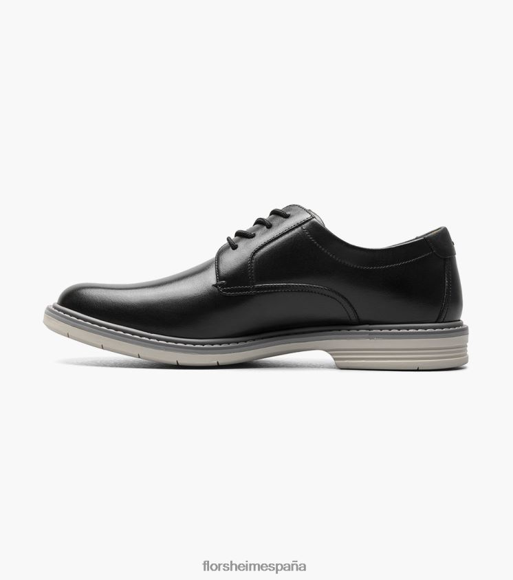 norwalk puntera lisa oxford Florsheim hombres LPVB4P84 calzado negro - Imagen 5