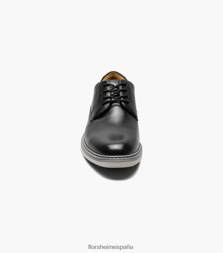 norwalk puntera lisa oxford Florsheim hombres LPVB4P84 calzado negro - Imagen 6