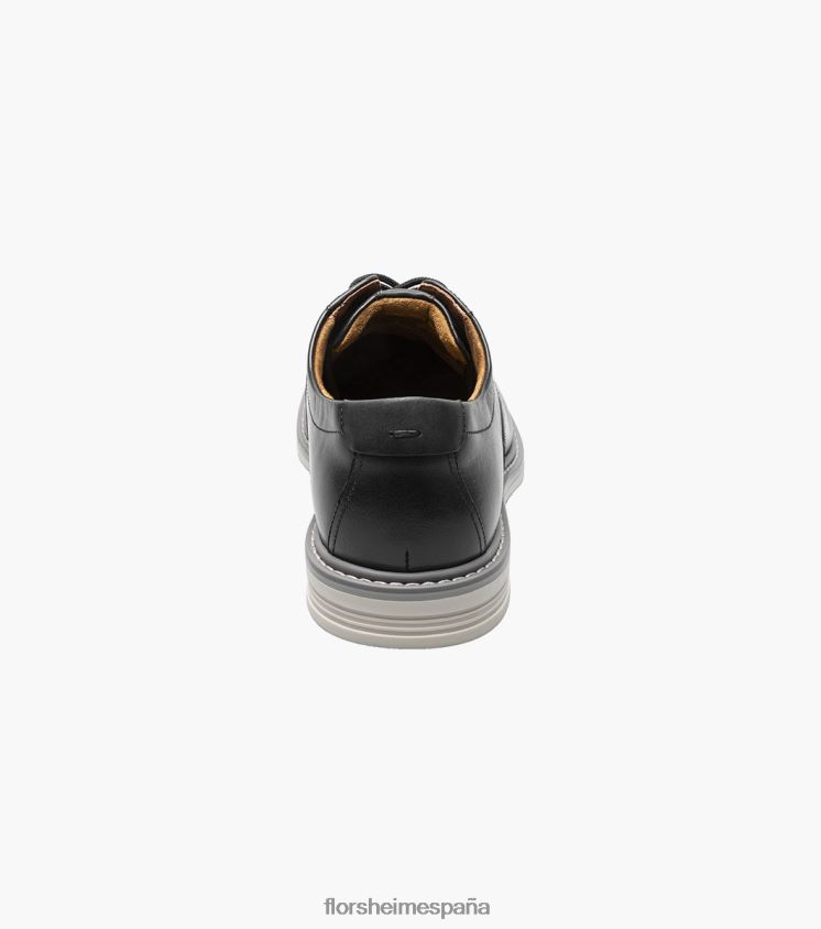 norwalk puntera lisa oxford Florsheim hombres LPVB4P84 calzado negro - Imagen 7