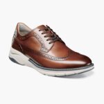Oxford con punta de ala Frenzi Florsheim hombres LPVB4P39 calzado multi coñac