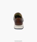 Oxford con punta de ala Frenzi Florsheim hombres LPVB4P39 calzado multi coñac - Imagen 8