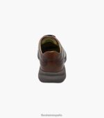 Oxford con punta de ala Frenzi Florsheim hombres LPVB4P40 calzado coñac - Imagen 8
