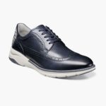 Oxford con punta de ala Frenzi Florsheim hombres LPVB4P42 calzado Armada