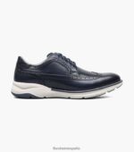 Oxford con punta de ala Frenzi Florsheim hombres LPVB4P42 calzado Armada - Imagen 3