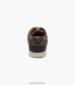 Oxford con puntera de mocasín junto al lago Florsheim hombres LPVB4P366 calzado marrón - Imagen 7