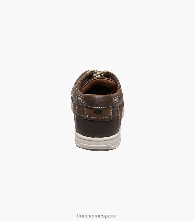 Oxford con puntera de mocasín junto al lago Florsheim hombres LPVB4P366 calzado marrón - Imagen 7