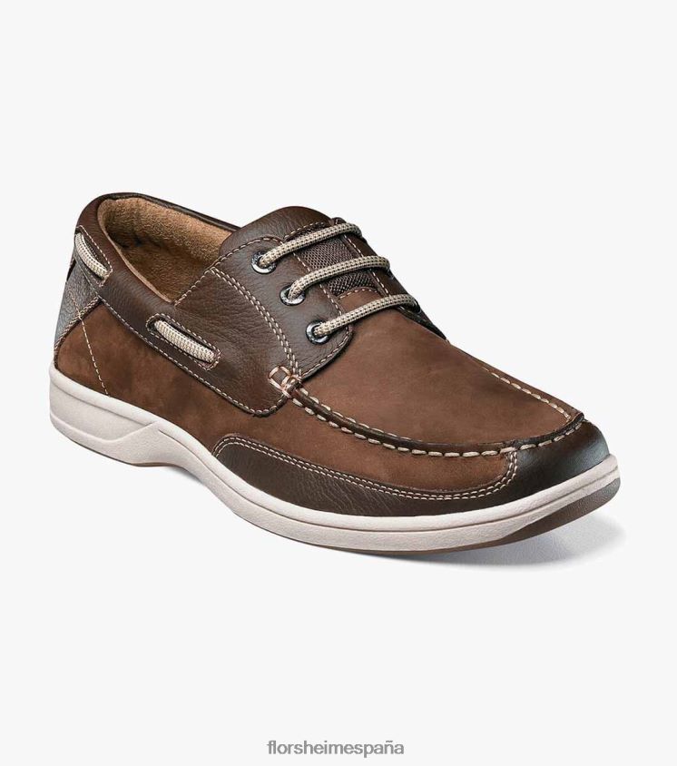oxford_con_puntera_de_mocasin_junto_al_lago_florsheim_hombres_lpvb4p366_calzado_marron.jpg Oxford con puntera de mocasín junto al lago Florsheim hombres LPVB4P366 calzado marrón - Imagen 1