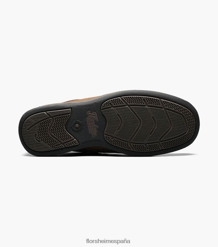 Oxford con puntera de mocasín junto al lago Florsheim hombres LPVB4P367 calzado piedra - Imagen 3
