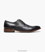 Oxford con puntera flexible Florsheim hombres LPVB4P252 calzado negro - Imagen 2