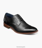 Oxford con puntera flexible Florsheim hombres LPVB4P252 calzado negro