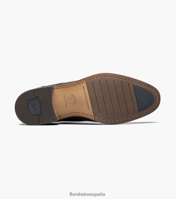 Oxford con puntera flexible Florsheim hombres LPVB4P252 calzado negro - Imagen 3