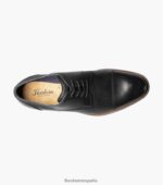 Oxford con puntera flexible Florsheim hombres LPVB4P252 calzado negro - Imagen 4