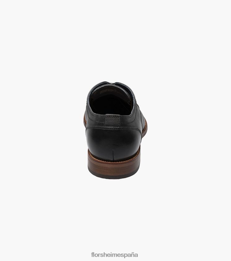Oxford con puntera flexible Florsheim hombres LPVB4P252 calzado negro - Imagen 7